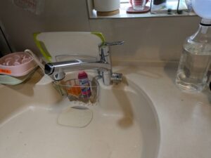 静岡キッチン取付け隊　カートリッジそのままで浄水栓の交換　施工後